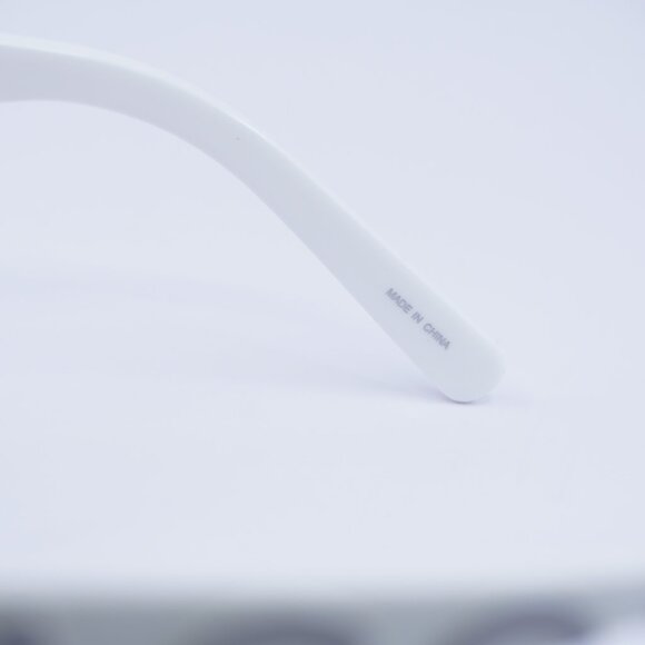 Marc Jacobs MARC 695/S 0HYMI C Sunglasses White Grey Square Frame, Grey Lenses - Picture 8 of 10